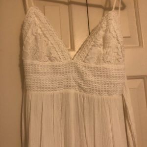 Women's Medium Off-White Romper